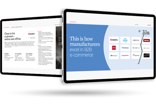 This is how manufacturers excel in B2B e-commerce