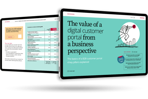 The value of a digital customer portal from a business perspective