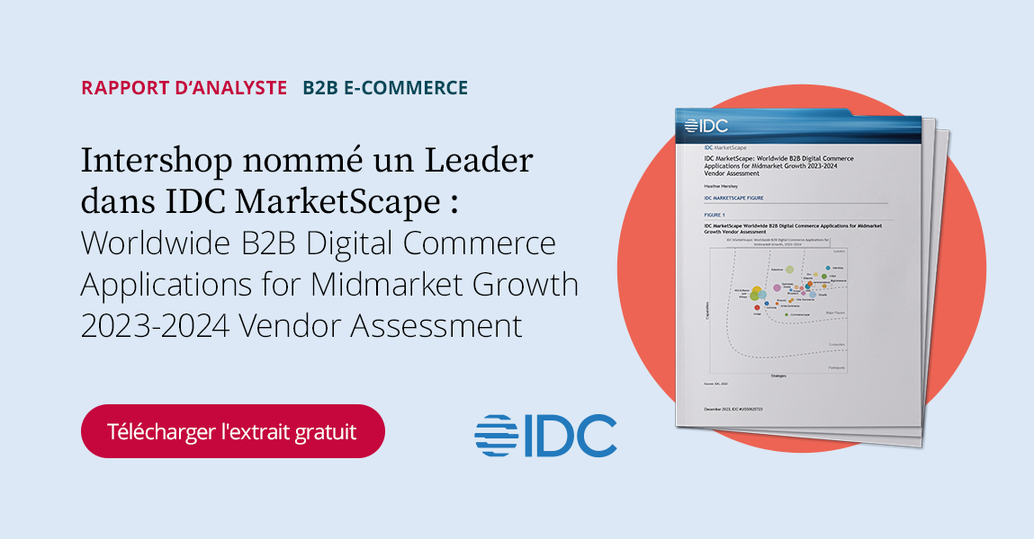 IDC MarketScape: Worldwide B2B Digital Commerce Applications For ...